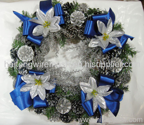 Christmas Wreath metal Christmas Wreath decorative Christ