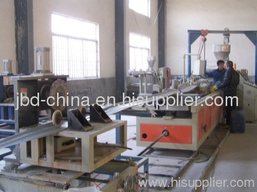 PVC siding wall panel extrusion line