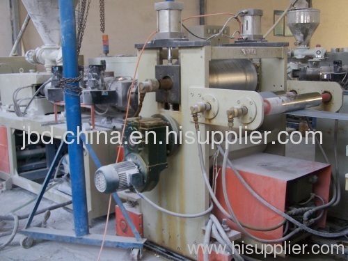 PVC siding sheet extrusion line