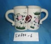 couple stoneware mug