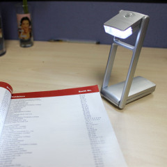 Foldable LED book light