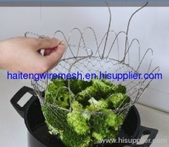 stainless steel chef basket chef basket cooks netting