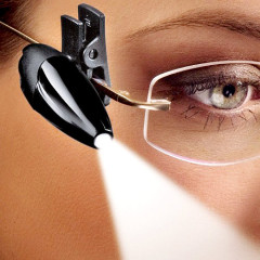 LED clip-on reader book light