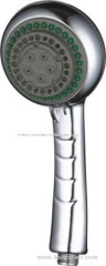 Plastic Chrome 5 Spray Massage Hand Held Shower For Bath