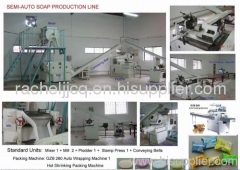 Toilet soap making machine