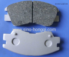 Brake pad MB500812 for Hyudai