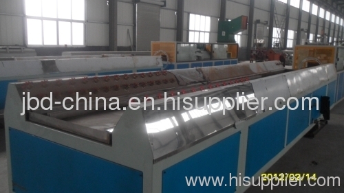 PVC window profile extrusion machine