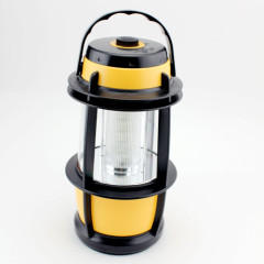 Oak barrel shaped led camping light