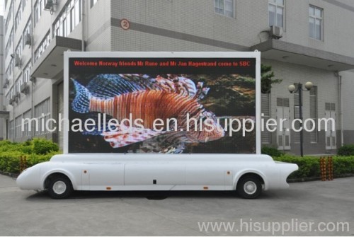 Eye-catching Truck Mobile LED Display Screen