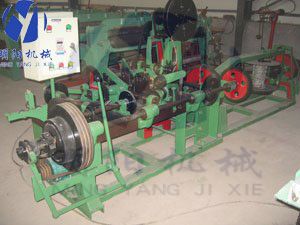 barbed wire mesh machine