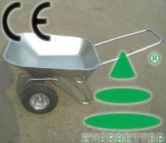 metal wheel barrow