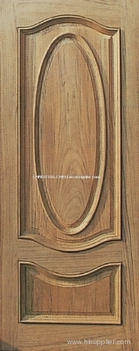 inside wooden door