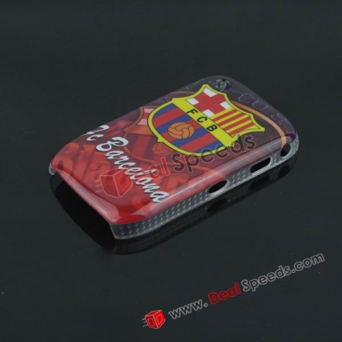 F.C. Barcelona Football Soccer Club Hard Case Cover protector for BlackBerry Curve 8520 8530