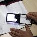 Magnifier with lights