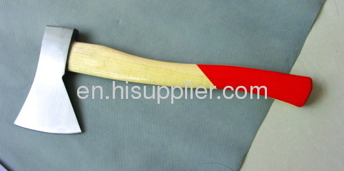 A613 axe with wooden handle
