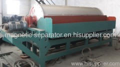 High capacity drum wet magnetic seprators