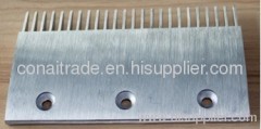 escalator step aluminium comb plate