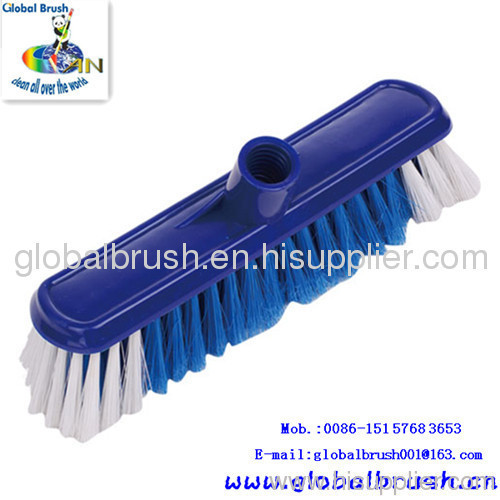 HQ0027 household plastic floor brush,outdoor brush,with hard bristle,in bright red color