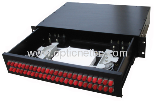 Fiber Optic Distribution Box Patchpanel 12 cores Optical Splitter Box Outdoor Cable Distribution Box