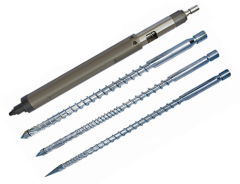 Injection screw barrel