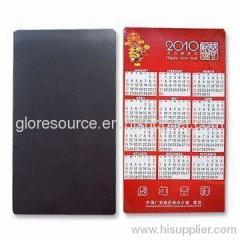 supply calendar magnet, calendar fridge magnet, magnetic calendar