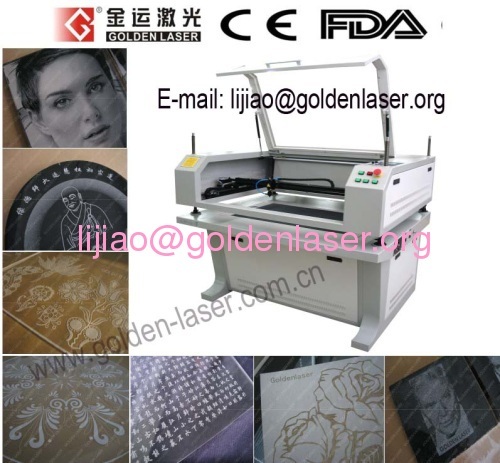Portrait Pattern Engraver Laser With Rotary System