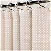 Polyester Waffle Shower Curtain