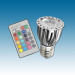 E27 RGB 3X2W LED spotlight