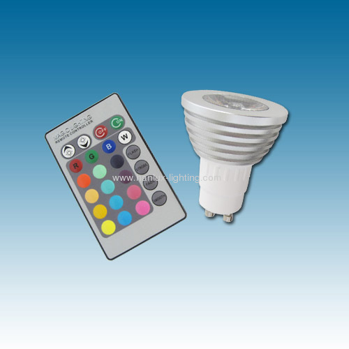 3W RGB Led bulb GU10