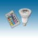 1X3W JDR E14 RGB Led lamp