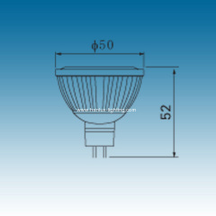 MR16 5W COB LED spotlight