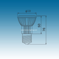 E27 5W COB LED spotlight