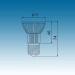 5W E27 COB LED spotlight