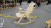 Single rocking chair