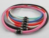 Fashion and famous silicone ion necklace with 1700ions
