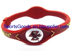 silicone bracelets NCAA bracelets