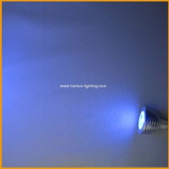 E27 3W RGB LED bulb