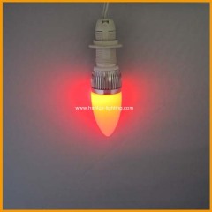 E14 3W RGB LED candle lamp