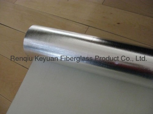 Aluminized fire resistant fiberglass mesh(ISO9001)