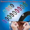 HOT SALE Diamond Engagement Silicone Rings with RoHS 2012