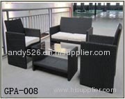 wicker garden furnitures