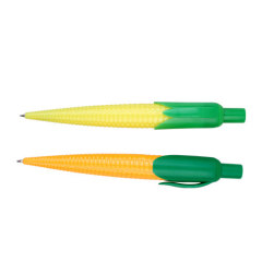 Corn-shaped ball pens
