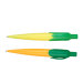 Corn-shaped ball pens