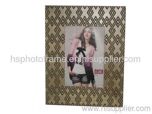 MDF With Laser Cutting Veneer Photo Frame