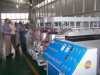 PP/PE hollow grid plate extrusion line