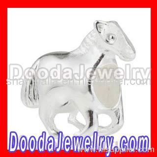 european 925 Silver Charms Horse Beads