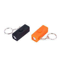 Colorful LED keychain flashlight