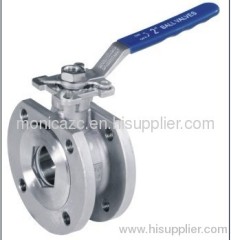 wafer ball valve with ISO