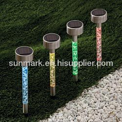 Solar acrylic light