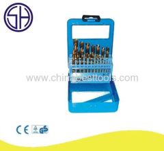 HSS Drill Bit Tin coated Set